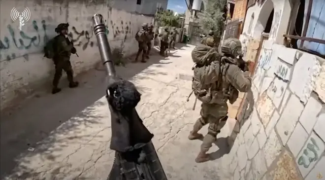 عناصر من الجيش الإسرائيلي في طولكرم