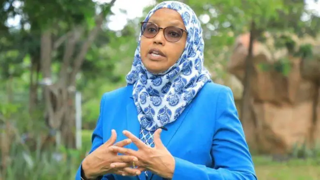 የመከላከያ ሚኒስትር አይሻ መሀመድ