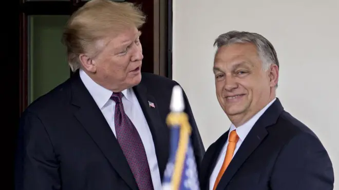 Donald Trump ve Viktor Orban