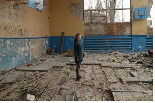 Les habitants de la région de Donetsk, comme Mariya, réalisent qu'ils doivent fuir les forces russes qui s'approchent.