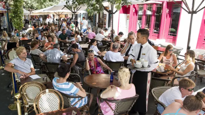 스페인의 레스토랑