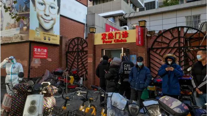 防控措施放開後,中國醫療系統受壓