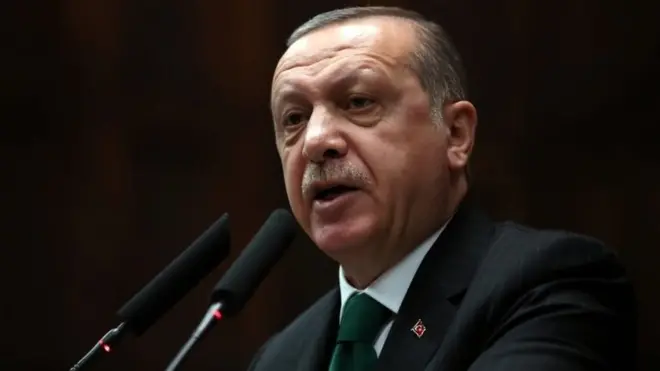 Cumhurbaşkanı ve AKP Genel Başkanı Recep Tayyip Erdoğan