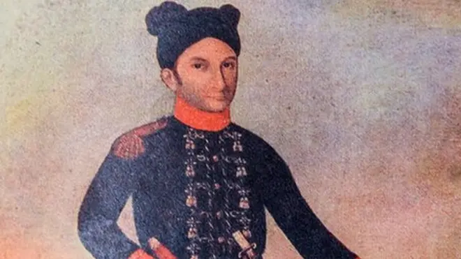 Jean-Baptiste Chaigneau gia nhập thủy binh của chúa Nguyễn Ánh, đến chức hạm trưởng soái hạm bọc đồng Phi Long, trang bị 32 đại bác.