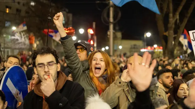 Protest, Niš