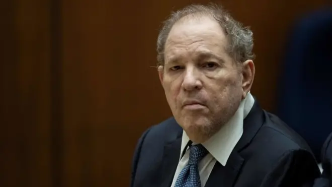 Harvey Weinstein está cumpliendo una condena de 23 años de cárcel en Nueva York.