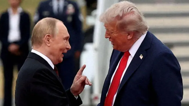व्लादिमीर पुतिन, डोनाल्ड ट्रंप