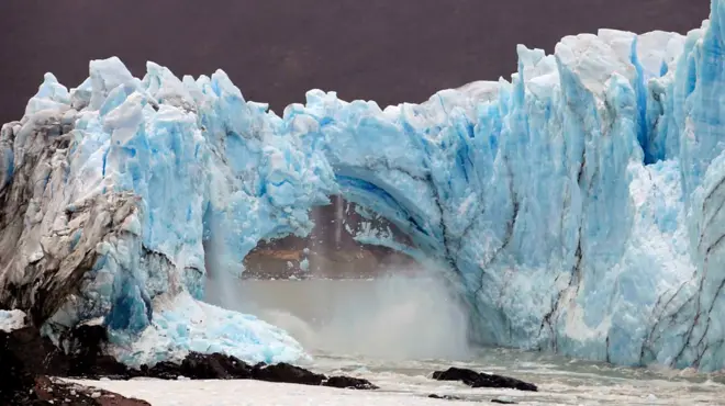 El desplome del glaciar Perito Moreno, en Argentina, es uno de los fenómenos más impresionante de la naturaleza.
