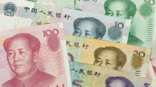 Chinese Yuan notes