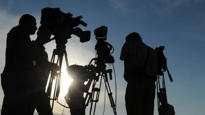 Photographers and cameramen