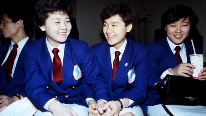 리분희와 현정화