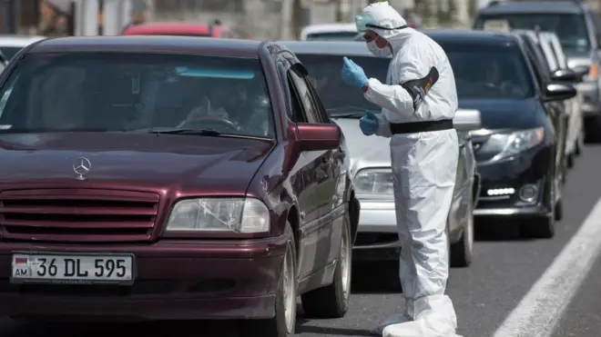 bu gün Ermənistan koronavirus