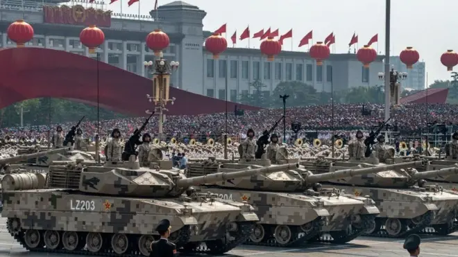 Kwa China, wataalam wanasema, gwaride hilo lilikuwa na dhamira ya kuonyesha nguvu zake dhidi ya Marekani