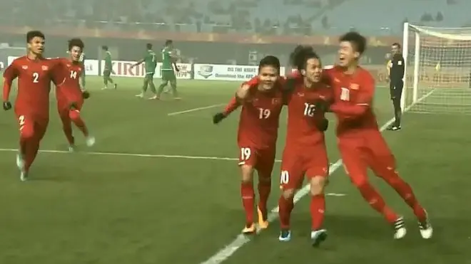 U23 Việt Nam lập kỳ tích khi lần đầu tiên giành quy vào bán kết châu Á, sau khi hạ Iraq 5-3 trên chấm phạt đền luân lưu