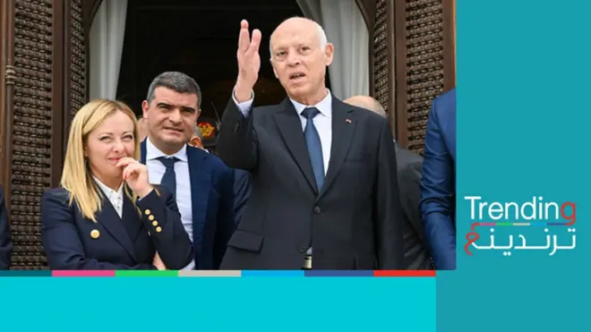 جورجيا ميلوني.. ترجمة خاطئة لكلامها تضع الرئاسة التونسية في موقف محرج مع إيطاليا