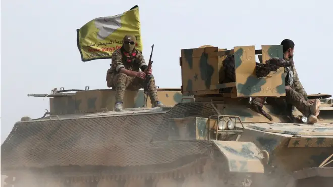 SDG Pazar günü, ABD liderliğindeki koalisyonun korumasında olduğunu açıklamıştı