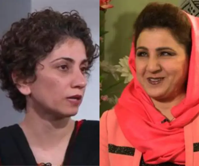 بنفشه یعقوبي او فریبا بلوچ