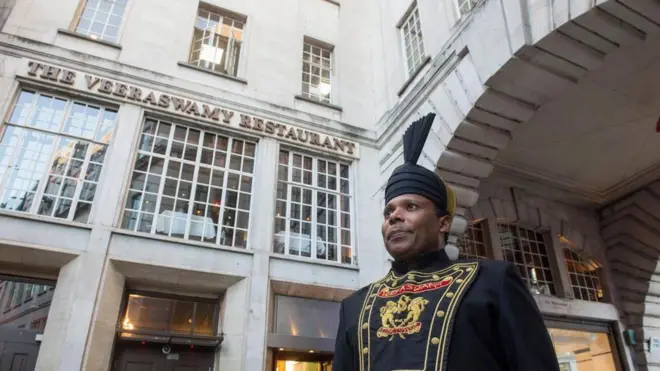 லண்டன், வீராசாமி உணவகம்