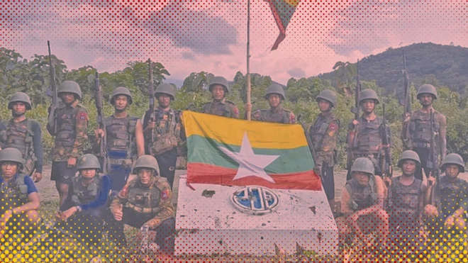 ကော့ကရိတ်- သင်္ဃန်းညီနောင်-မြဝတီ အာရှလမ်းမပိုင်းက သင်္ဃန်းညီနောင်နယ်မြေကို စစ်တပ် ပြန်လည်ထိန်းချုပ်ခဲ့