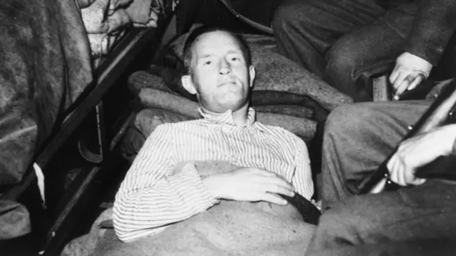 Vilijam Džojs, „Lord Ho-Ho", ubrzo nakon hapšenja u maju 1945.