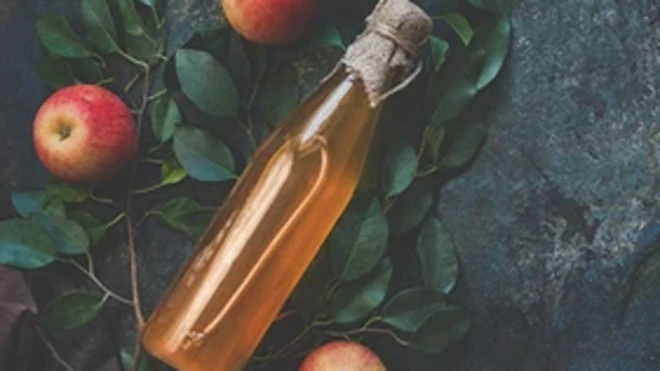 Apple cider vinegar 