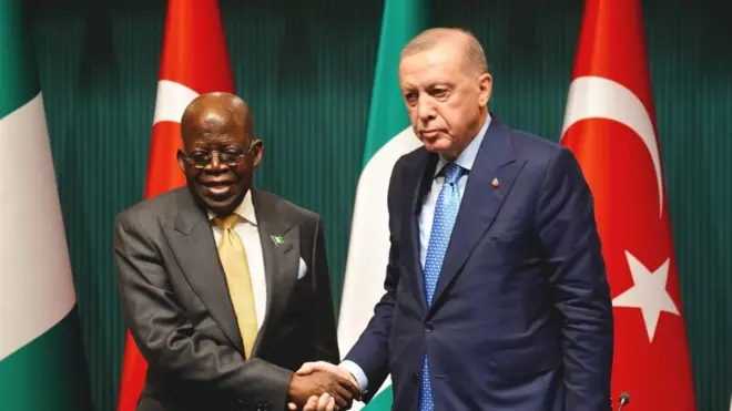 Aarẹ Tinubu ati Aarẹ Turkey