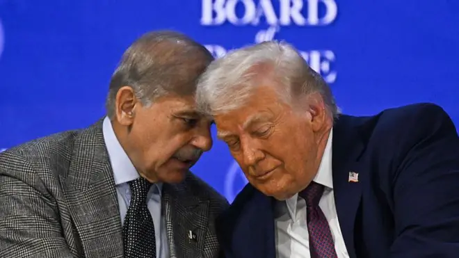 शहबाज़ शरीफ़ और डोनाल्ड ट्रंप