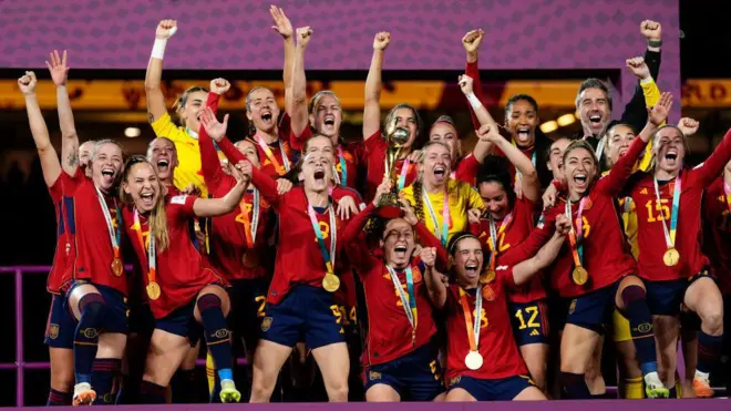 Spain Women world Cup