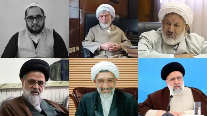 تصاویر شش قاضی در ایران