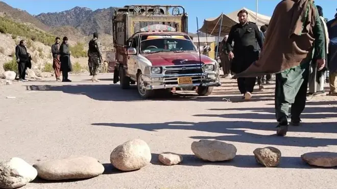 تیرا کې د لارې بندیده