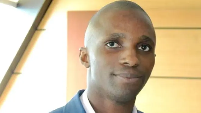 Aubin N'goua est le fondateur de la start-up Solar Box Gabon