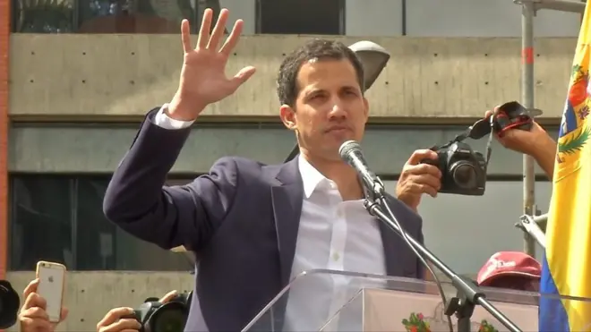 La juramentación de Guaidó creó una situación sin precedentes en Venezuela.