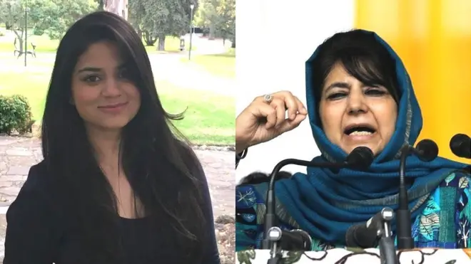 સના મુફ્તી, મહેબૂબા મુફ્તી