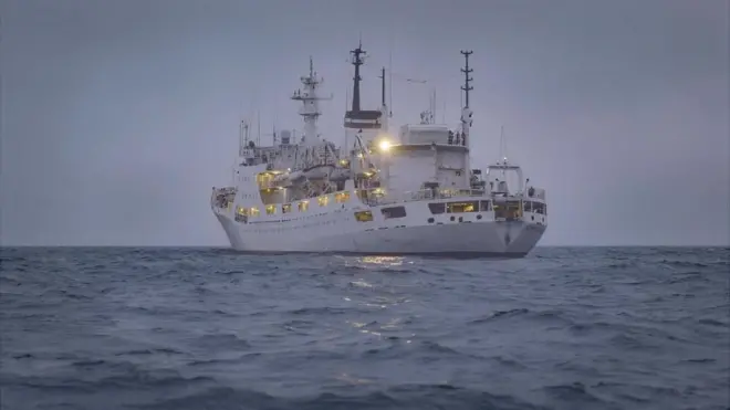 صورة للسفينة المعروفة باسم الأدميرال فلاديميرسكي