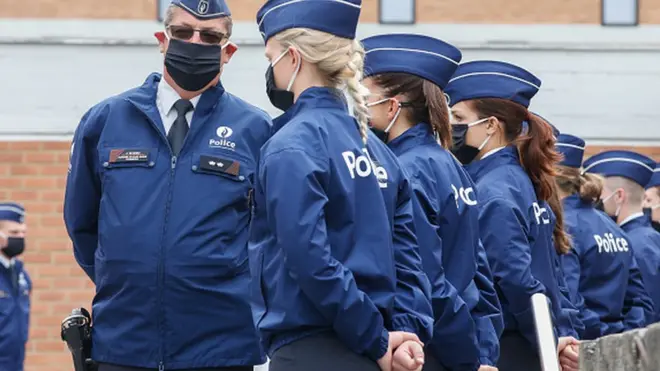 Belçika polisi