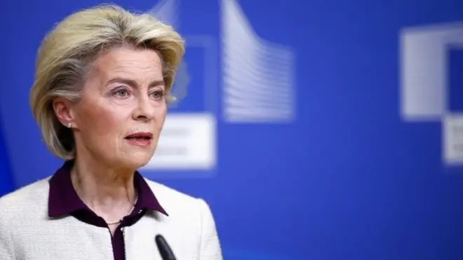 Avrupa Komisyonu Başkanı Ursula von der Leyen