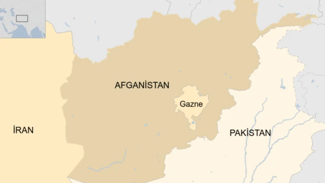 afganistan haritası