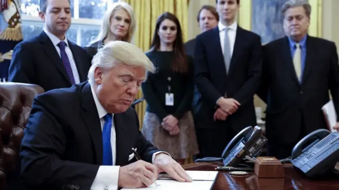 No pasó siquiera una semana y Trump ya ha tomado medidas para avanzar en la construcción de dos oleoductos (Keystone XL y el Dakota Access) que han causado gran polémica.