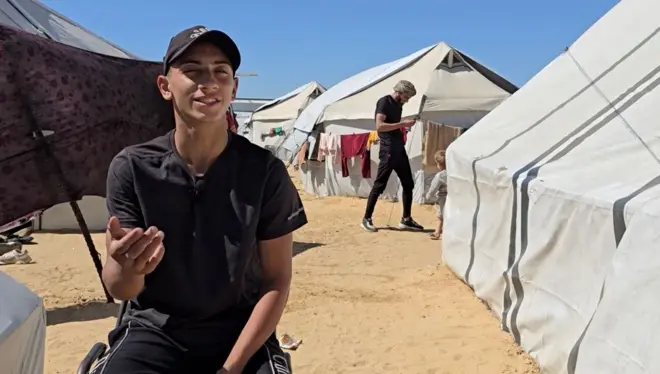 طفل من سكان غزة