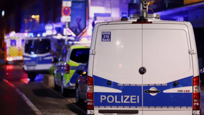 Место происшествия в Золингене