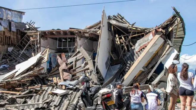 Balaa kirkira lafaa Kolombiyaan gamoowwan barbadaa'aniiru