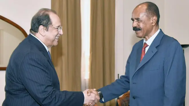 Pirezidantiin Ertiraa jila aangawoota Masrii simachuun dhimma Gaanfa Afrikaa mari'achuu isaaniitu gabaafame