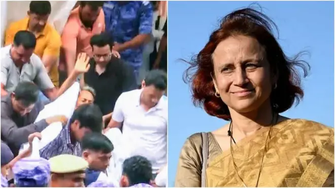 सोनम वांगचूक यांच्या हेल्थ बुलेटिनवर सोनम यांच्या पत्नी गीतांजली जे. अंगमो प्रतिक्रिया दिली आहे.