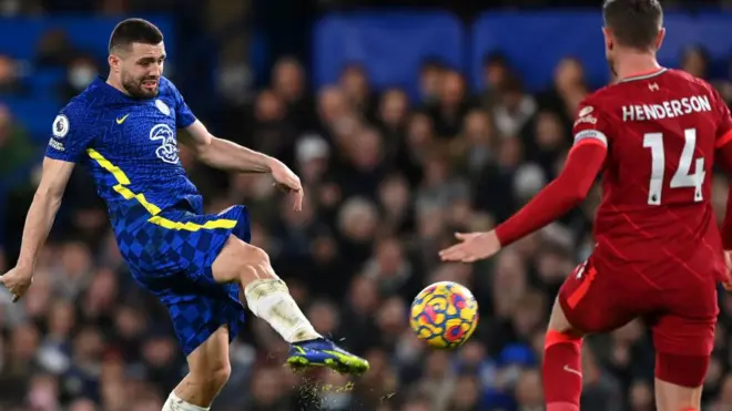 مباراة سابقة بين تشيلسي وليفربول