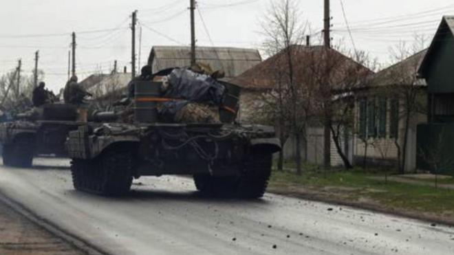 Tanques na Ucrania
