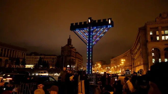 Ханукія на Майдані