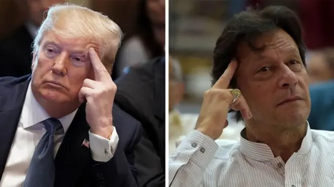 ट्रंप और इमरान ख़ान