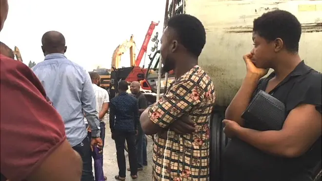 No hope for Port Harcourt building collapse victim wey trap inside according to NEMA