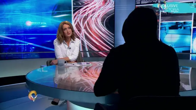 Бывший контрразведчик Том Маркус в программе Би-би-си Victoria Derbyshire