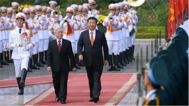 Lãnh đạo Việt-Trung tuyên bố tiếp tục làm sâu quan hệ